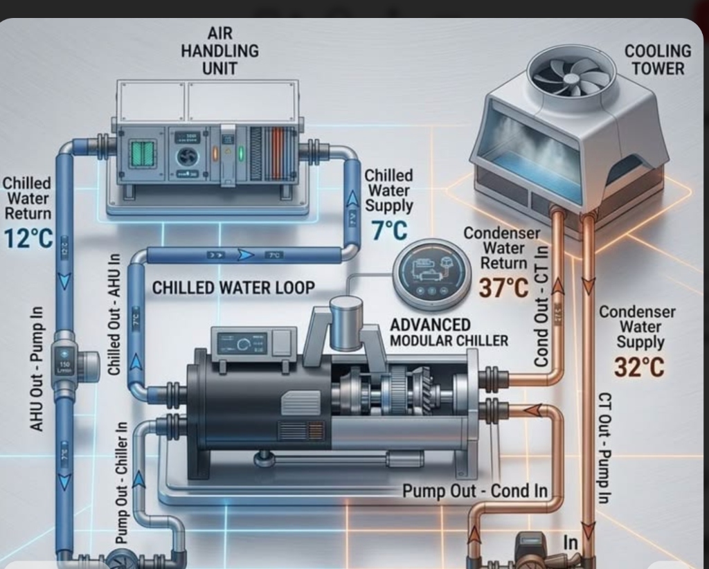 Commercial Heat Pump Schematic Diagram